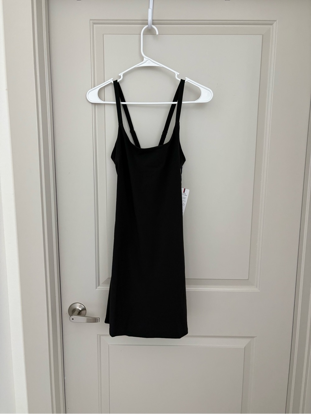 Vista Active Dress - Solid - Midnight Black | Rhoback NWT Size S Built in Shorts